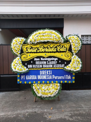 Papan Bunga Duka di Jawa Maraja Bah Jambi