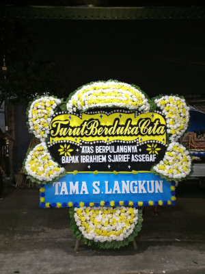 Papan Bunga Duka di Jawa Maraja Bah Jambi
