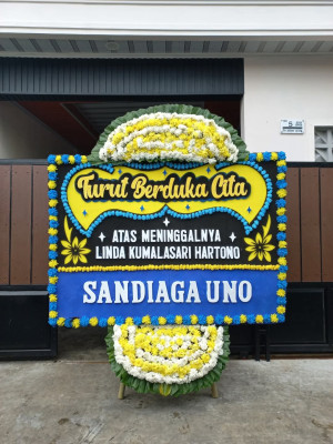 Papan Bunga Duka di Jawa Maraja Bah Jambi