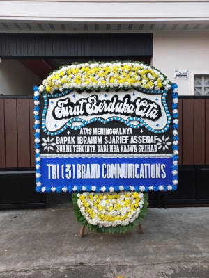 Papan Bunga Duka di Jawa Maraja Bah Jambi